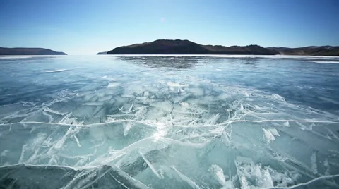 On ice to the islands Video stock 36794989