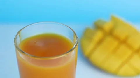 Ice in juice Video stock 241813767