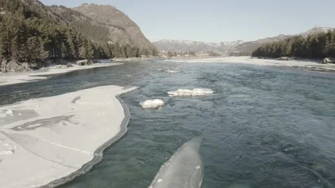 Ice Katun Stock Footage 168256137