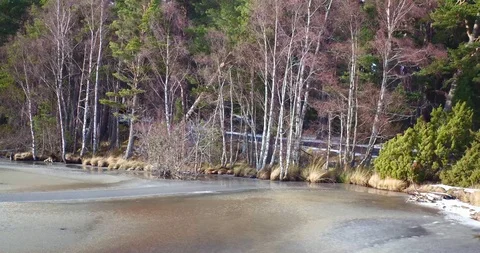 Ice lake Stock Footage