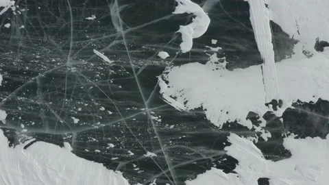 Ice on the lake Видео 151808472