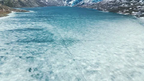 Ice lake Stock Footage 244250556