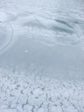Ice lake Stock Photos