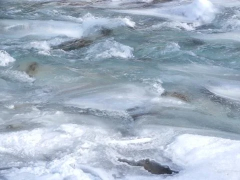 Ice lake Stock Photos
