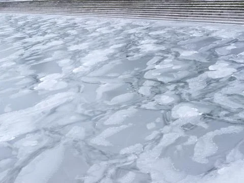 Ice lake Stock Photos