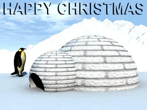 Ice Land Stock Illustration