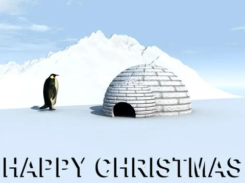 Ice Land Stock Illustration