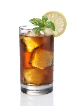 Ice lemon tea Stock Photos