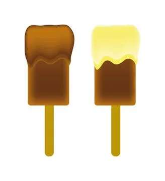 Ice lolly Stock Illustration