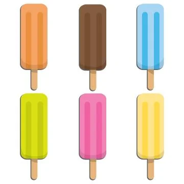 Ice Lolly Stock Illustration