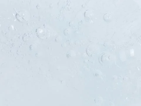 Ice with lots of bubbles Foto stock