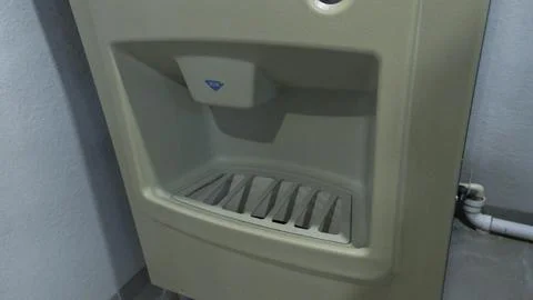 Ice making machine in hotel setting, showcasing modern design and functionality 写真素材
