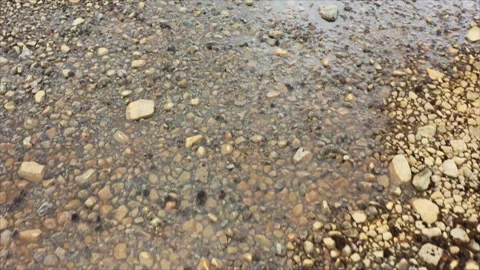 Ice melt runoff of extinct glacier Okjokull, detrimental effects global Video stock 233965335