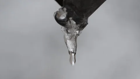 Ice is melting closeup Stock Footage 102241466