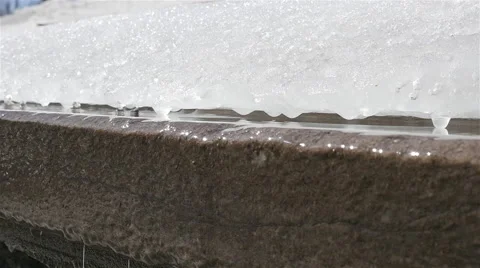 Ice melting Stock Footage 48916142