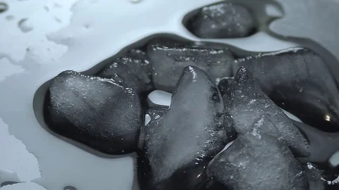 Ice is melting Video stock 81819747
