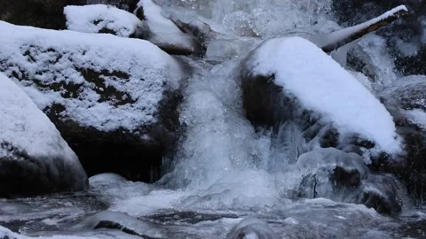 Ice melting Stock Footage 262611375