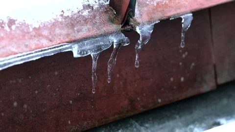 Ice melting Stock Footage 302798202