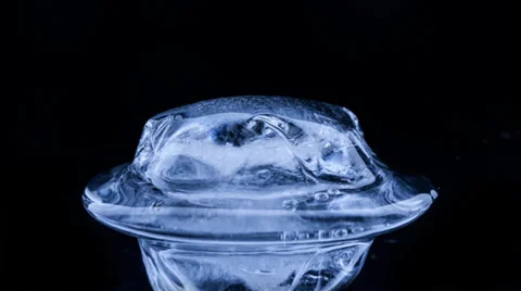 Ice melting. Time lapse. Stock Footage 37924559