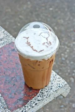 Ice mocca coffee Stock Photos