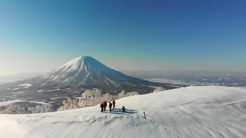 Ice mountain climbing Video stock 274415378