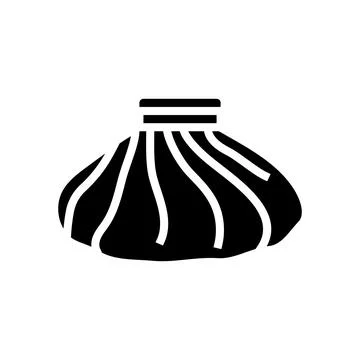 Ice pack cold therapy recovery wellness glyph icon vector illustration 스톡 일러스트