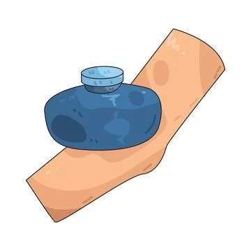 Ice Pack illustration Stock Illustration