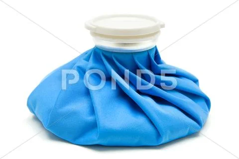 Ice Pack Isolated on a White Background Stock Photos