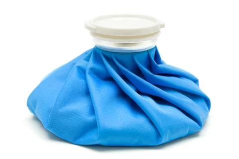 Ice Pack Isolated on a White Background Foto stock