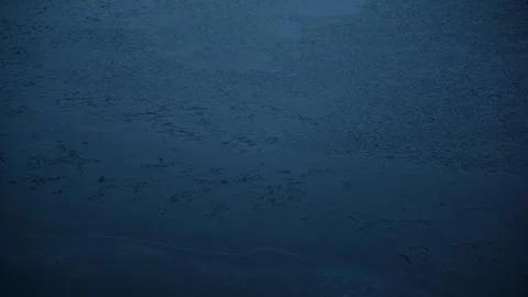 Ice pattern that is lying above the waters in a lake in Norway on a cold winter Stock Footage 321801450