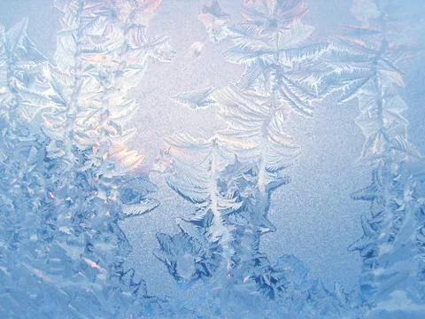 Ice pattern Stock Photos