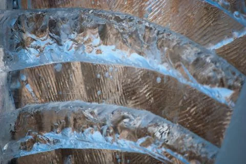 Ice pattern Stock Photos