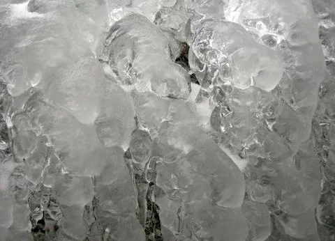 Ice pattern Stock Photos