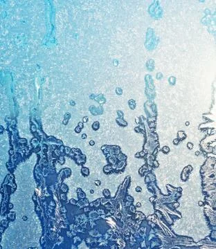 Ice pattern Stock Photos