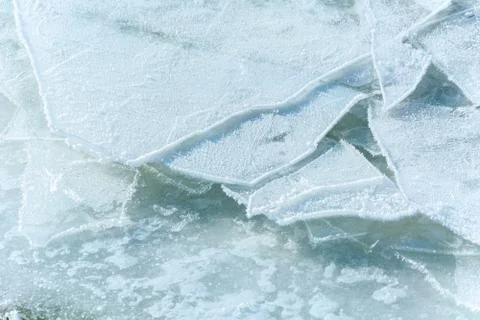 Ice pattern texture Stock Photos
