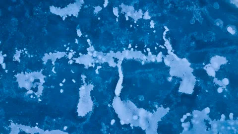 ICE Patterns (BlueVersion) Stock Photos