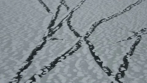 Ice patterns Stock Footage 167429418