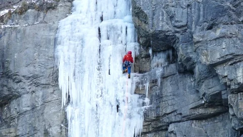 Ice Picking Stock Footage 123452867
