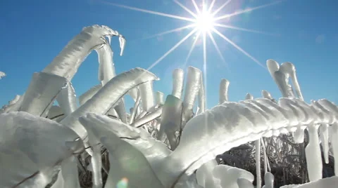 Ice planet Stock Footage 47414045