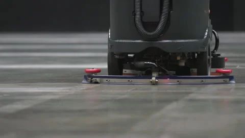 Ice Polish Machine, Machine Cleaning The Rink Video Stock Footage 267068284