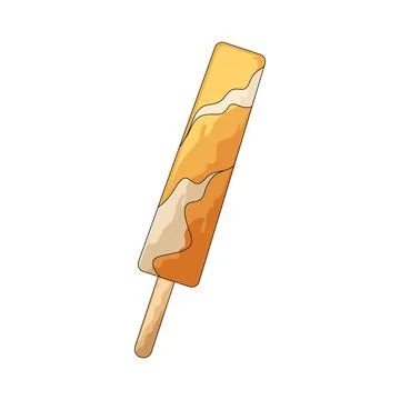 Ice pop illustration Ilustración de archivo