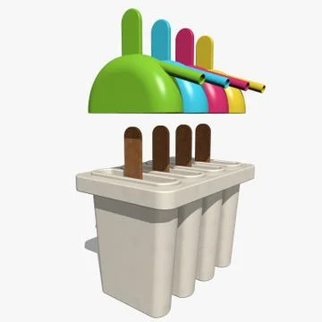 Ice pop maker Stock Illustration