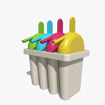 Ice pop maker Stock Illustration