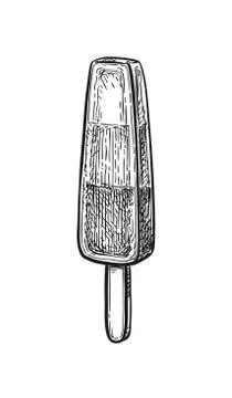 Ice pop or popsicle. Stock-Illustration