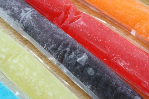 Ice Pops Background Stock Photos