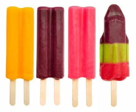 Ice pops Stock Photos