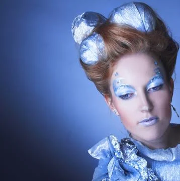 Ice-queen. Stock Photos