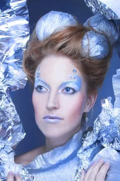 Ice-queen. Stock Photos