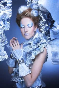 Ice-queen. Stock Photos