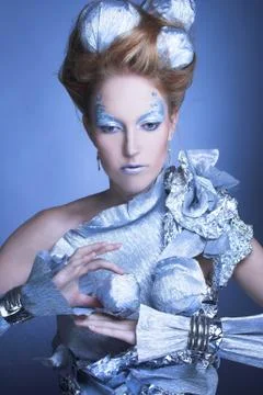Ice-queen. Stock Photos